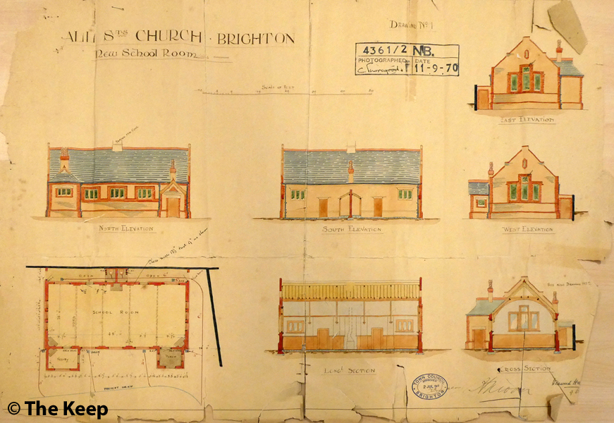 School Room All Saints 1896