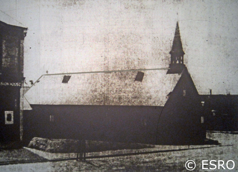 St Matthew's Iron Church in 1880