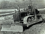 1948 Bulldozer to level ground Bevendean Estate