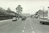 8 May 1973 Lewes Road by Preston Barracks, Coombe Road on right