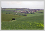 Bevendean Valley from Falmer Road