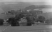 1930s Lower Bevendean Farm from path to Race Hill