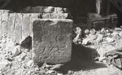 1948 Carved Stone from Demolition of Farm Barn