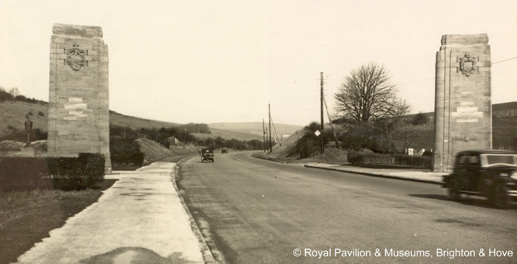 1930s view of the Pylons