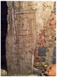 Names in rendering of chimney brest 21/7/1956