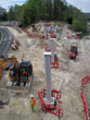 6 May 2016 Rebuilding Footbridge over the A27 at Falmer