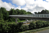 24 June 2016 New Footbridge over the A27 at Falmer