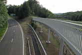 24 June 2016 New Footbridge over the A27 at Falmer