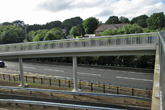 24 June 2016 New Footbridge over the A27 at Falmer