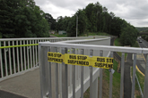 29 July 2016 New Footbridge over the A27 at Falmer