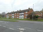 Bates Estate Flats by Lewes Road in April 2020