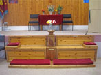 Salvation Army Hall stage on 11 February 2024