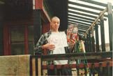 We move in, and say goodbye to Geoff Summer 2000