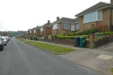 Bungalows in Jevington Drive in April 2020