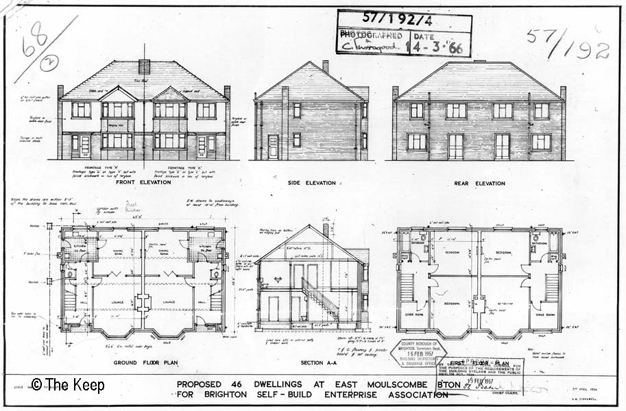 Plans for self build houses Lucraft & Eggington Roads