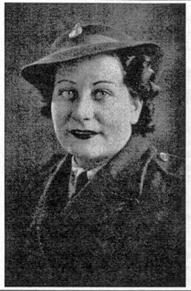 Eileen Jones in Land Army Uniform