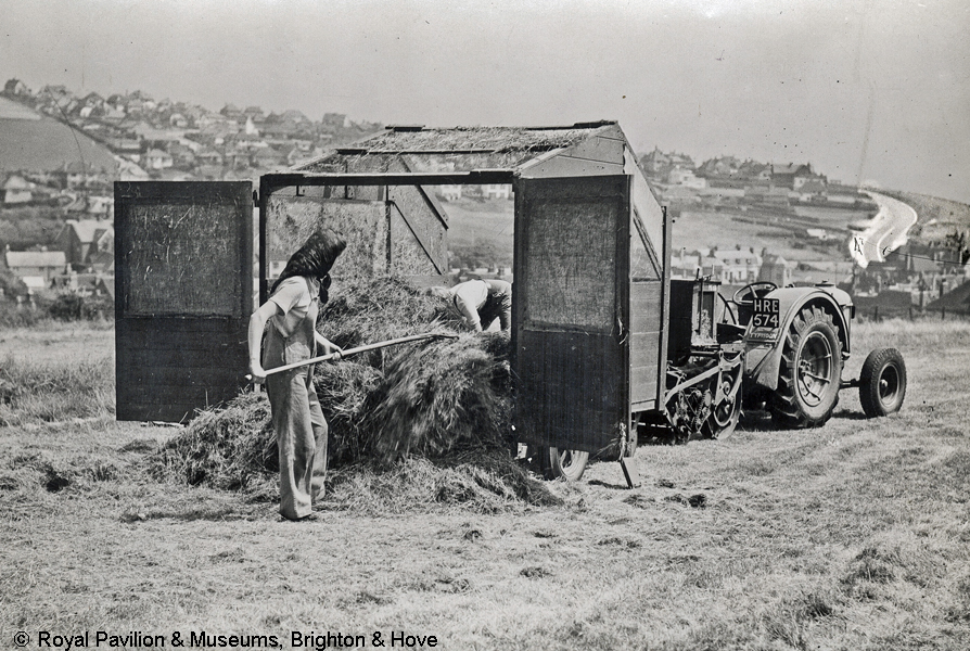 Land Army Girls at Brighton