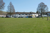 The Avenue view south east towards former parade of shops in March 2021