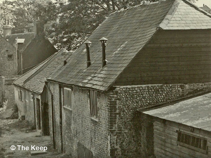 Farm Barn used at the first church for Bevendean Aug 1953