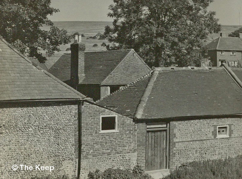 Bevendean Farm buildings August 1953