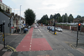 Lewes Road view south west at Coombe Road on 9 September 2019